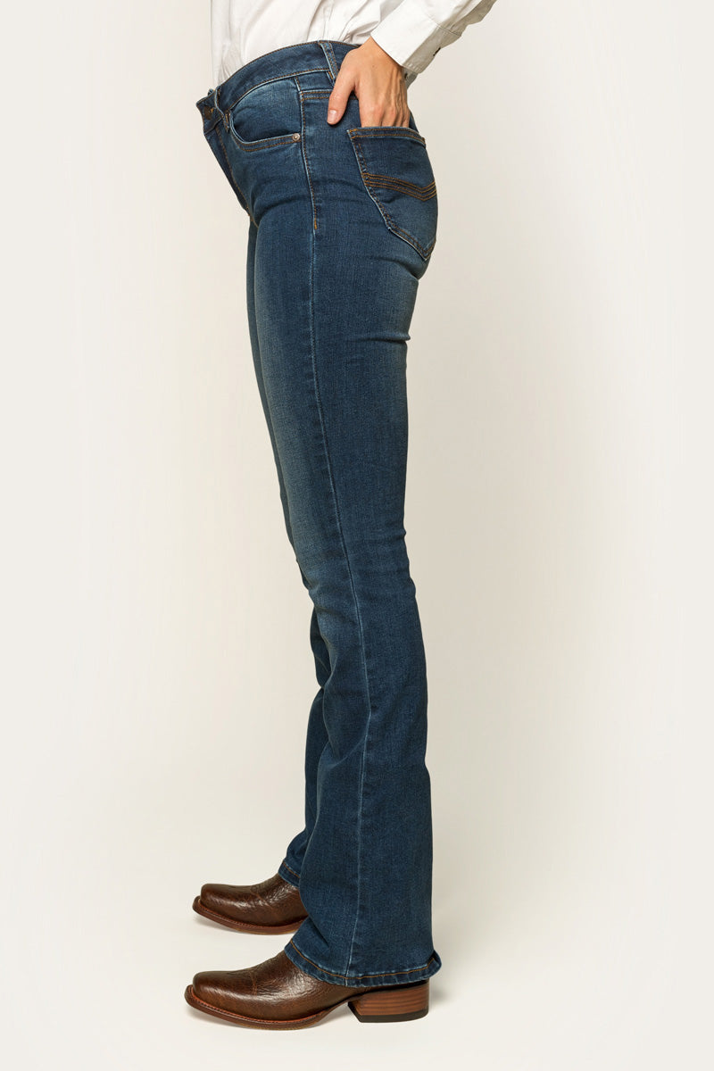 Ringers Western Katherine Womens Mid-Rise Bootleg Jeans - 13