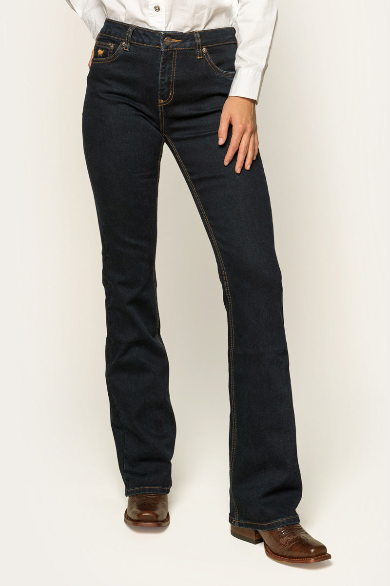 Ringers Western Katherine Womens Mid-Rise Bootleg Jeans - 7