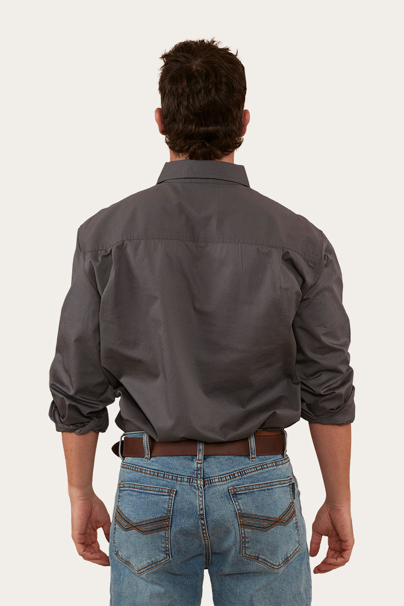 Ringers Western King River Mens Full Button Work Shirt - 14