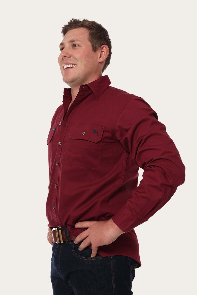 Ringers Western King River Mens Full Button Work Shirt - 2