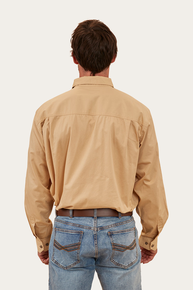 Ringers Western King River Mens Half Button Work Shirt - 17