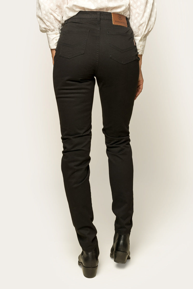 Ringers Western MacKenzie Womens 5 Pocket Stretch Drill Jeans - 3