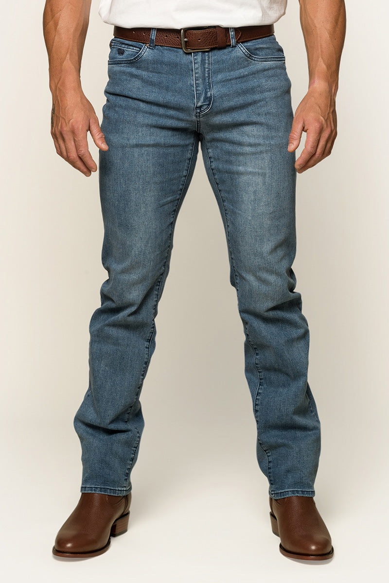 Ringers Western Mitchell Mens Mid Rise Straight Leg Jean - 11