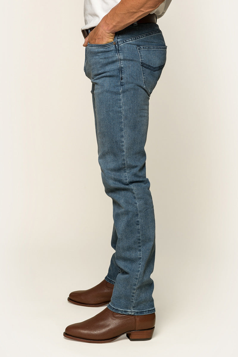 Ringers Western Mitchell Mens Mid Rise Straight Leg Jean - 9