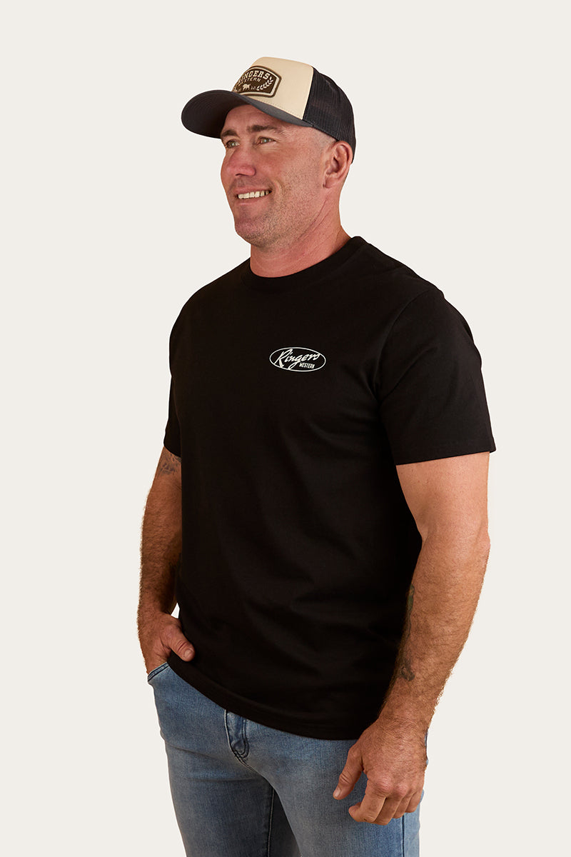 Ringers Western Mud Sweat Beers Mens Loose Fit T Shirt - 6