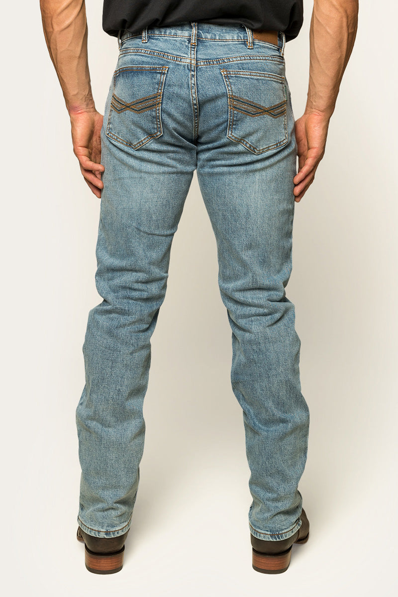 Ringers Western Muster Mens Mid Rise Slim Straight Fit Jeans - 23