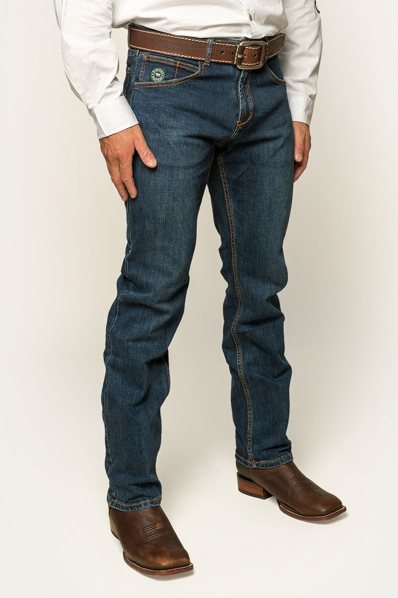 Ringers Western Muster Mens Mid Rise Slim Straight Fit Jeans - 7