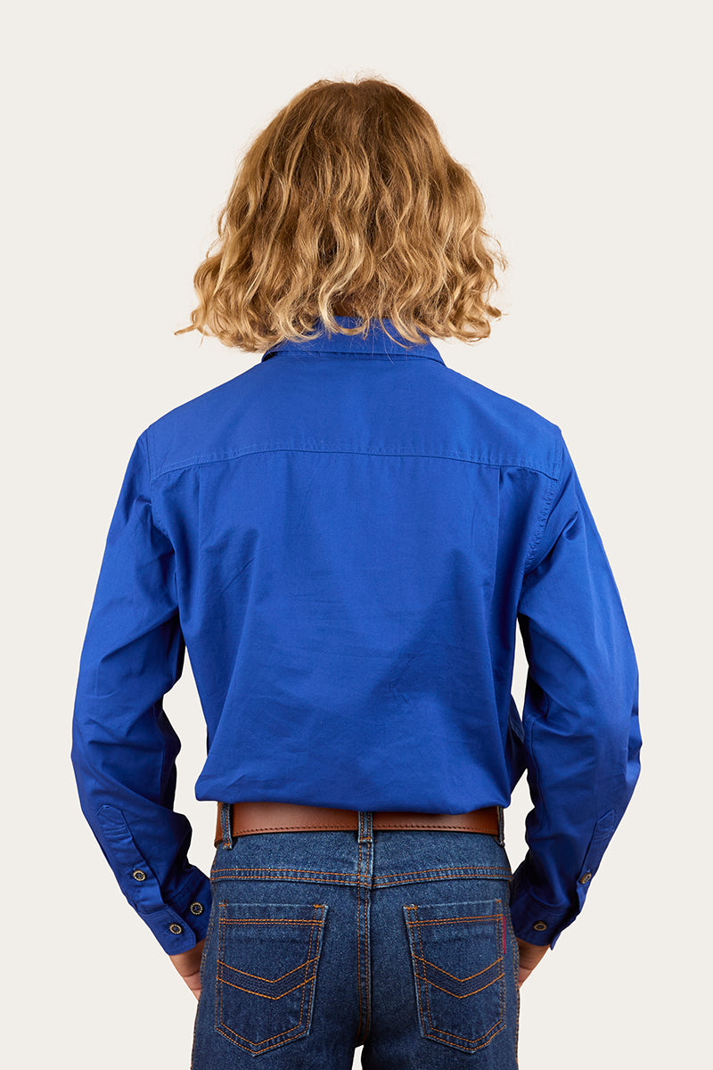Ringers Western Ord River Kids Half Button Work Shirt - 4