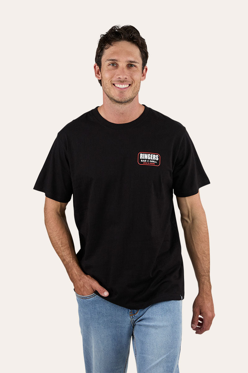 Ringers Western Ringers Grill Mens Loose Fit T-Shirt - Front