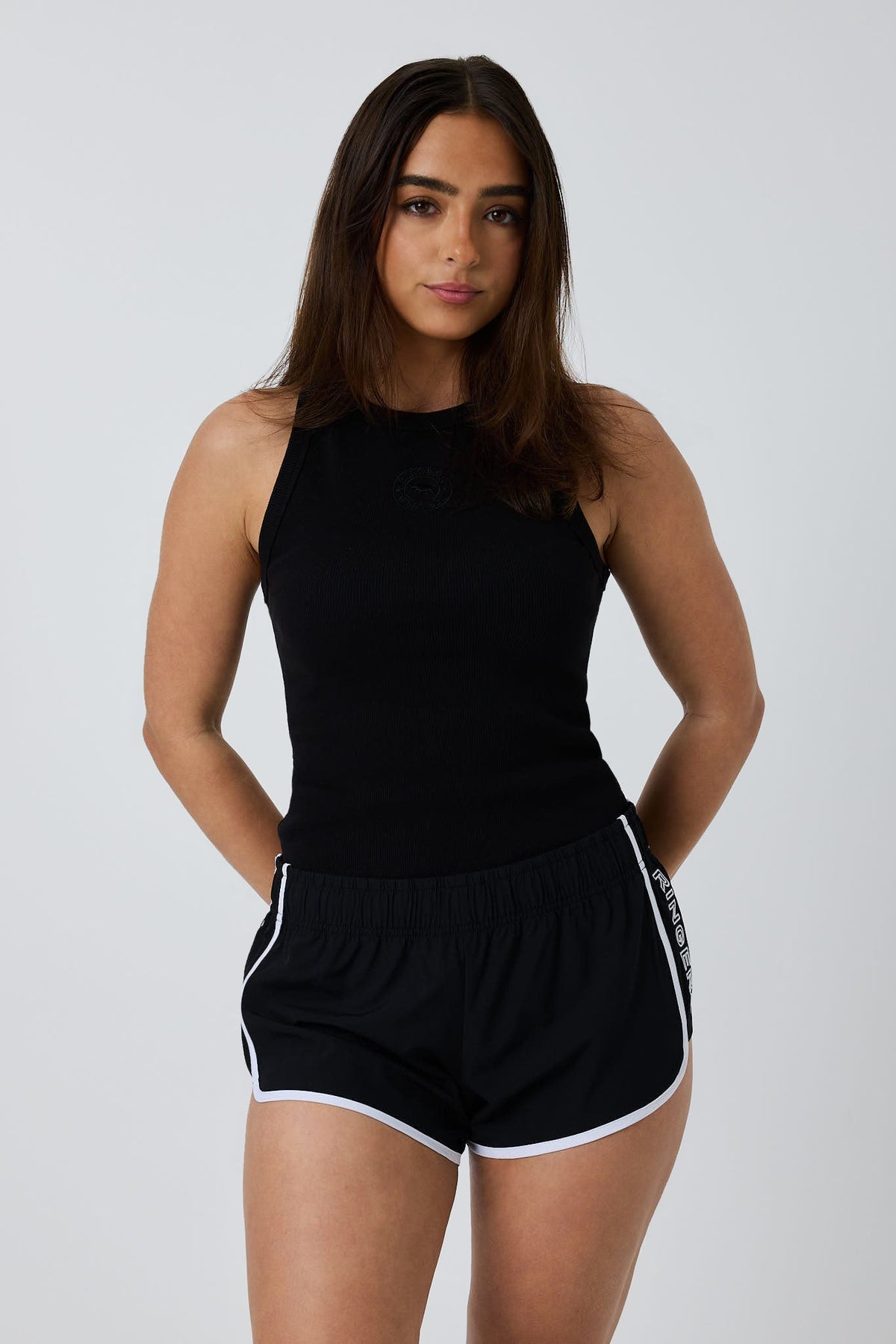 Ringers Western Ringers Womens 3 Inch Board Short - Black