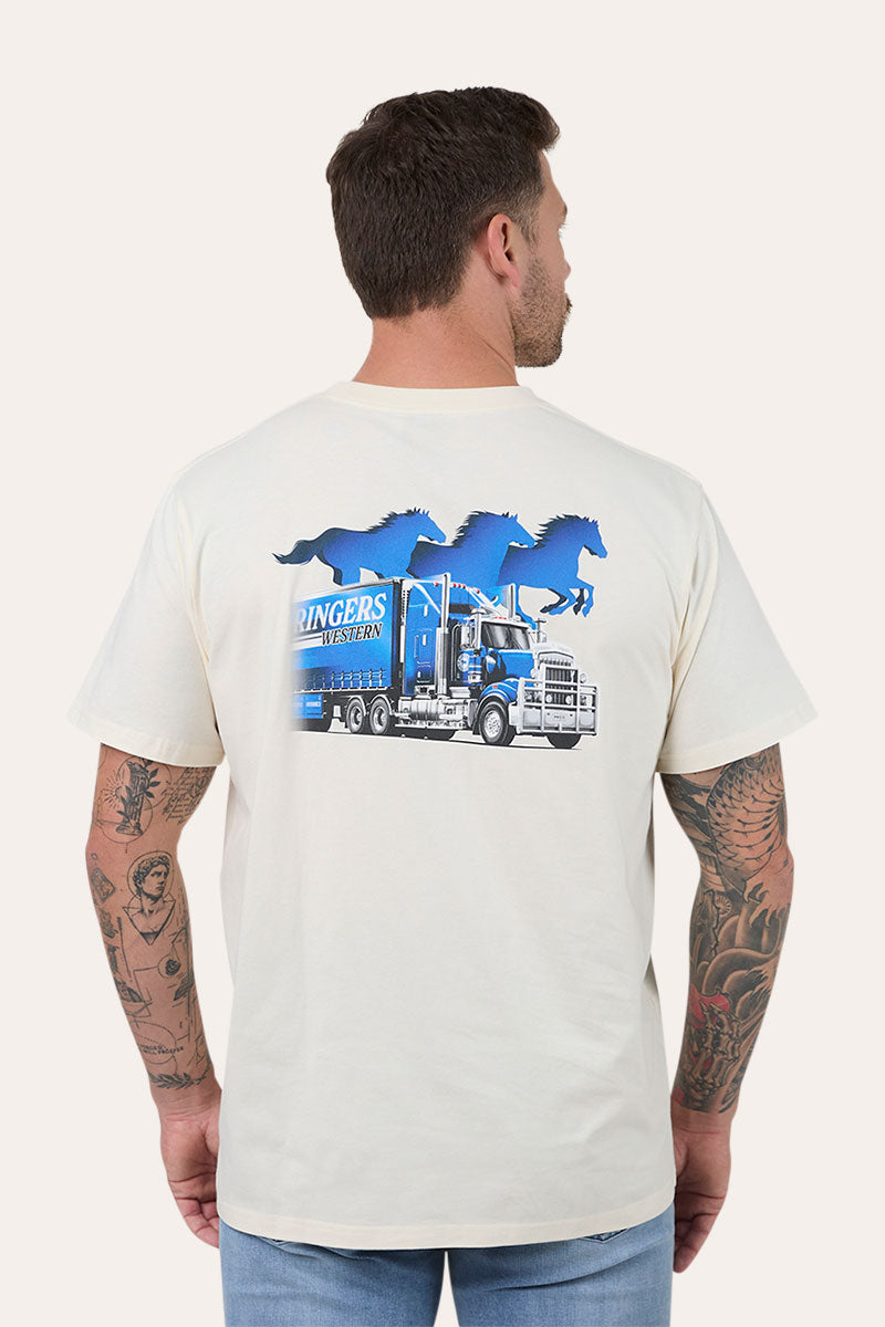 Ringers Western Road Rumble Mens Loose Fit T-Shirt - Back