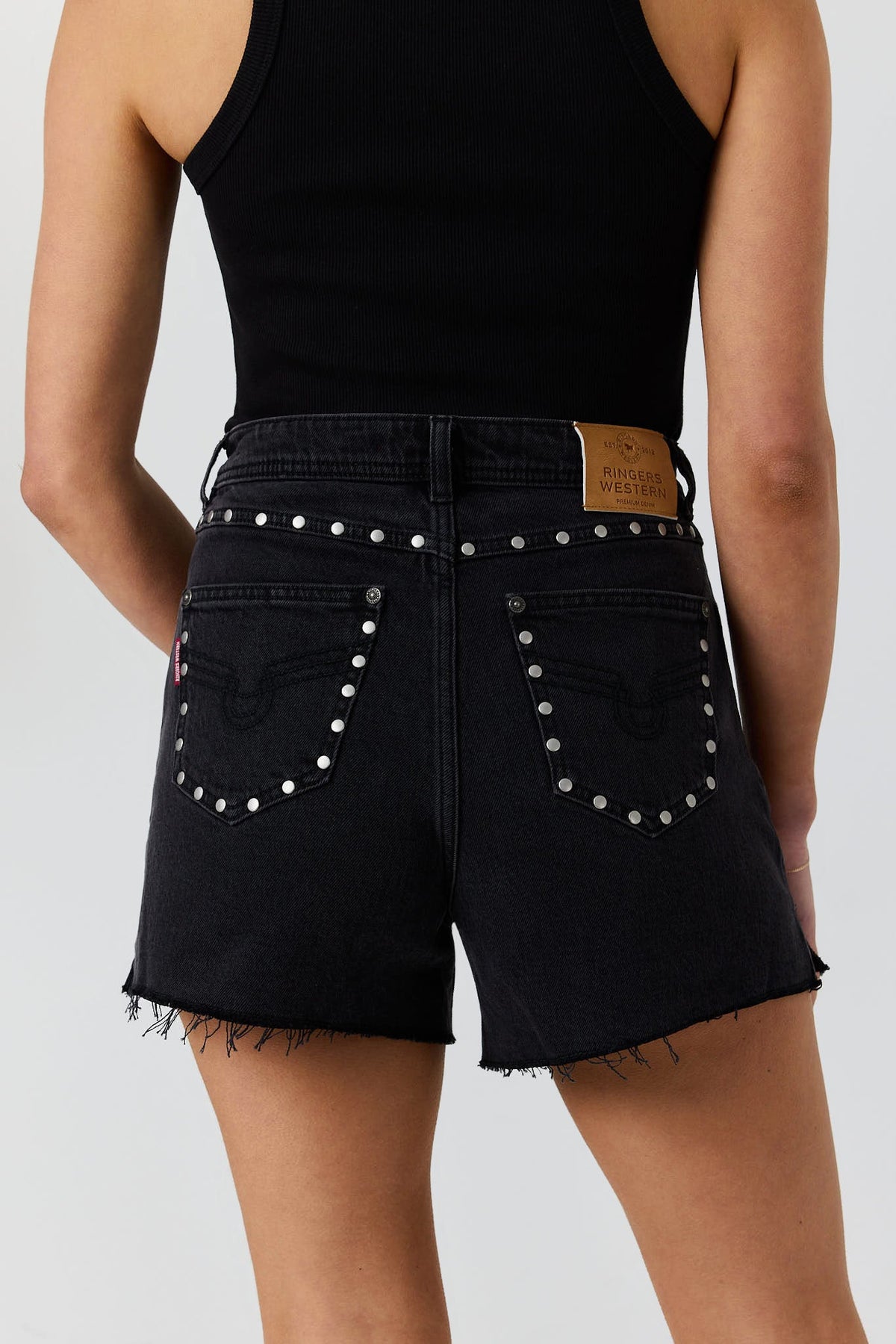 Ringers Western Roxy Womens Studded Short - Back
