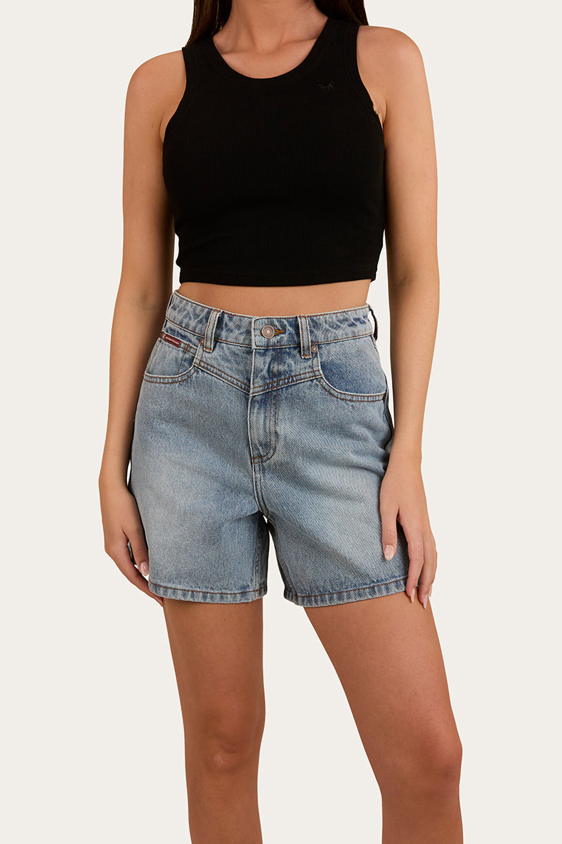 Ringers Western Saige Womens Denim Short - 6
