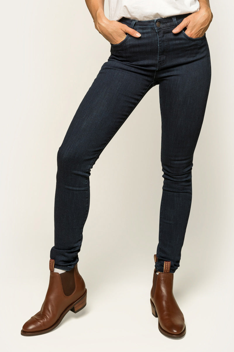 Ringers Western Sammy Womens High Rise Skinny Leg Jeans - 3