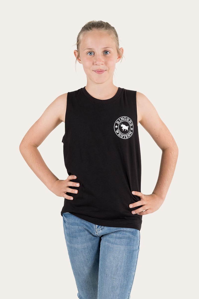 Ringers Western Signature Bull Kids Muscle Tank