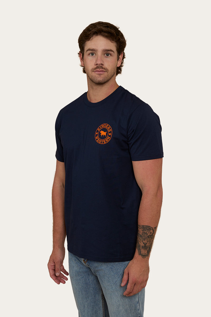 Ringers Western Signature Bull Mens Loose Fit T-Shirt - 5