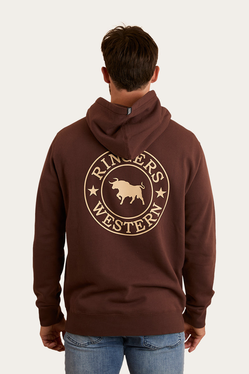 Ringers Western Signature Bull Mens Pullover Hoodie - 20