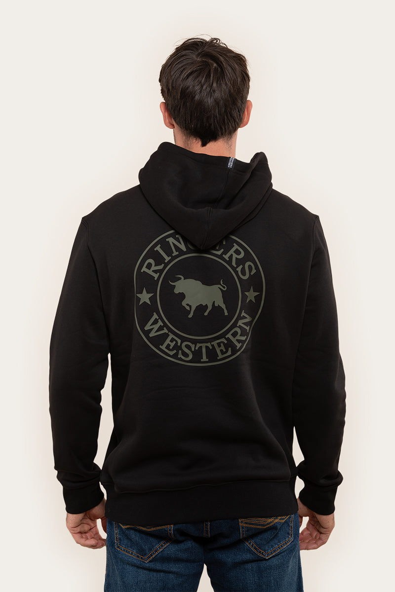 Ringers Western Signature Bull Mens Pullover Hoodie - 3