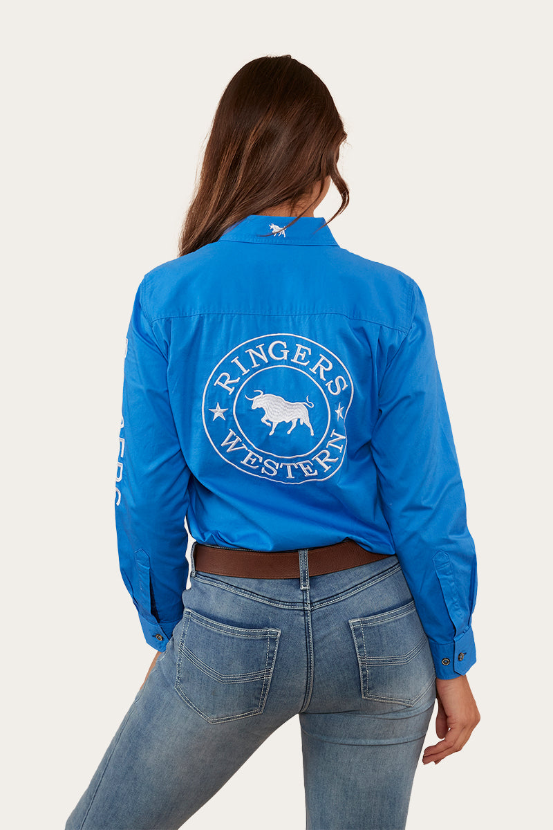 Ringers Western Signature Jillaroo Womens Full Button Work Shirt - 14