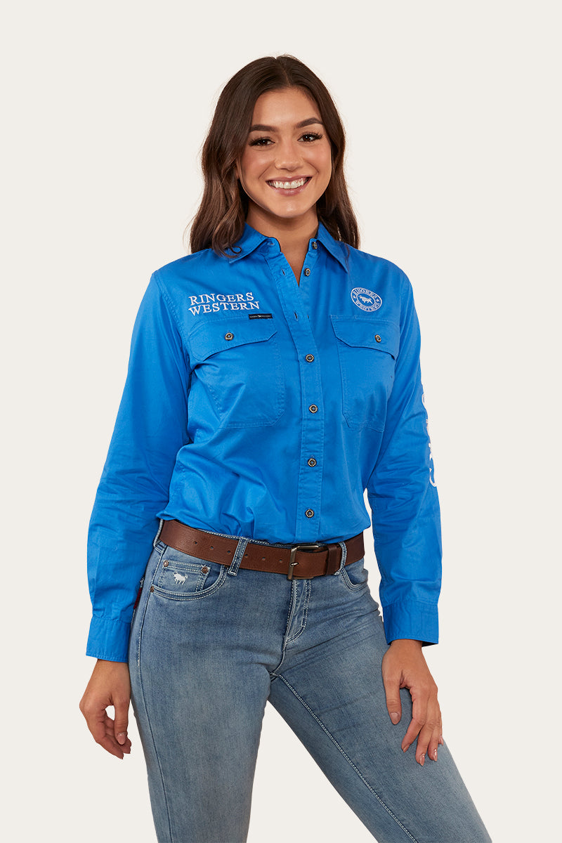 Ringers Western Signature Jillaroo Womens Full Button Work Shirt - 16