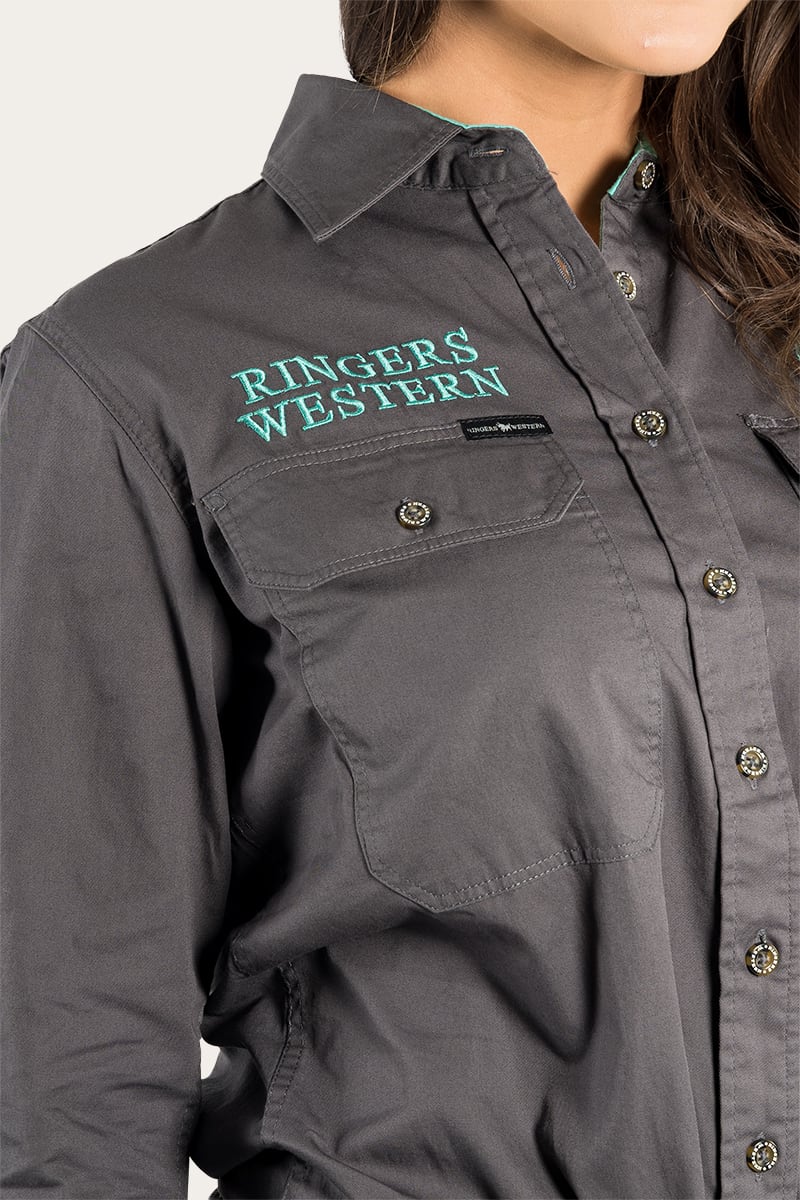 Ringers Western Signature Jillaroo Womens Full Button Work Shirt - 30