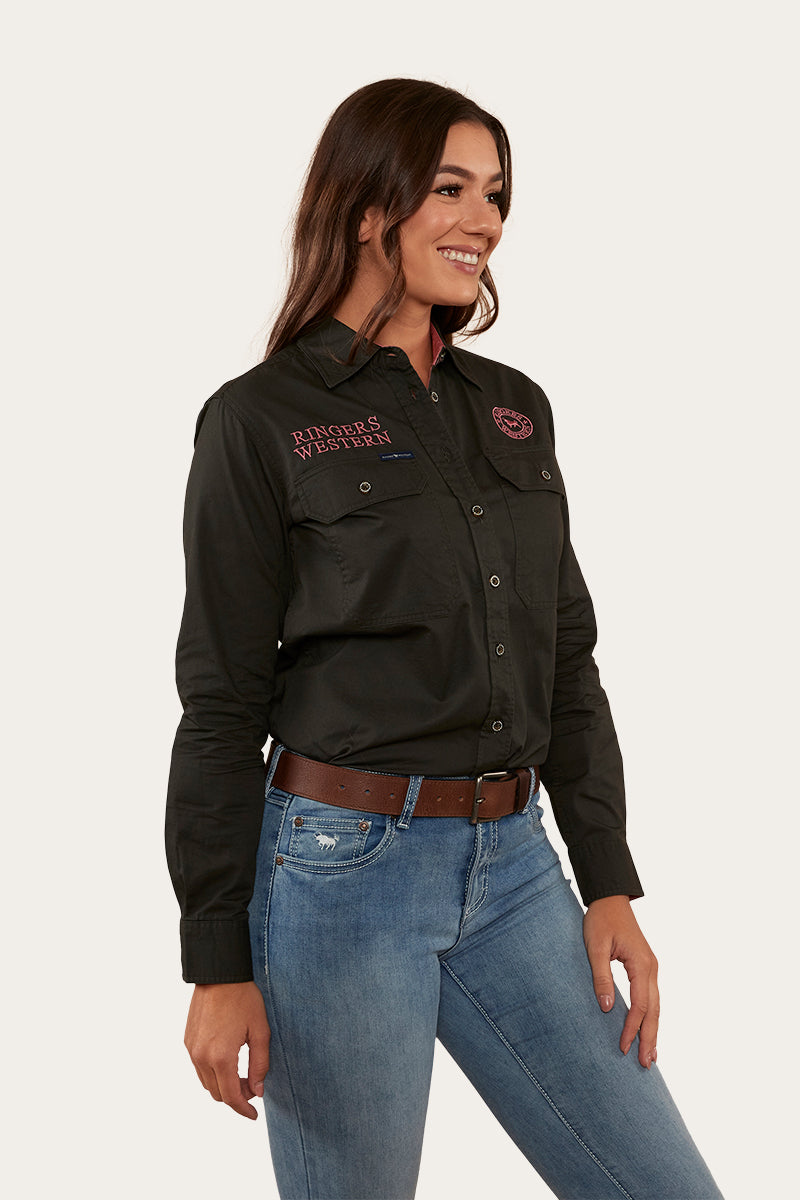 Ringers Western Signature Jillaroo Womens Full Button Work Shirt - 34