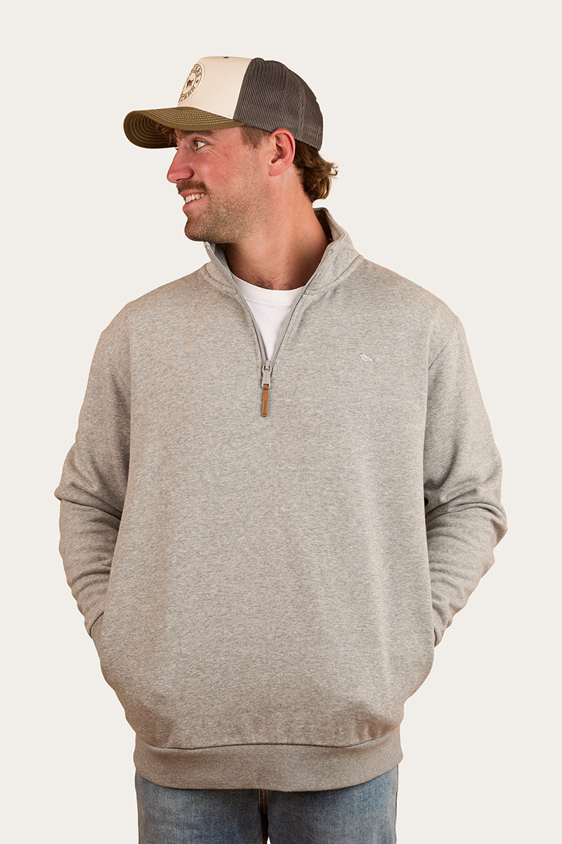 Ringers Western Strand Mens 1/4 Zip Crew - 12