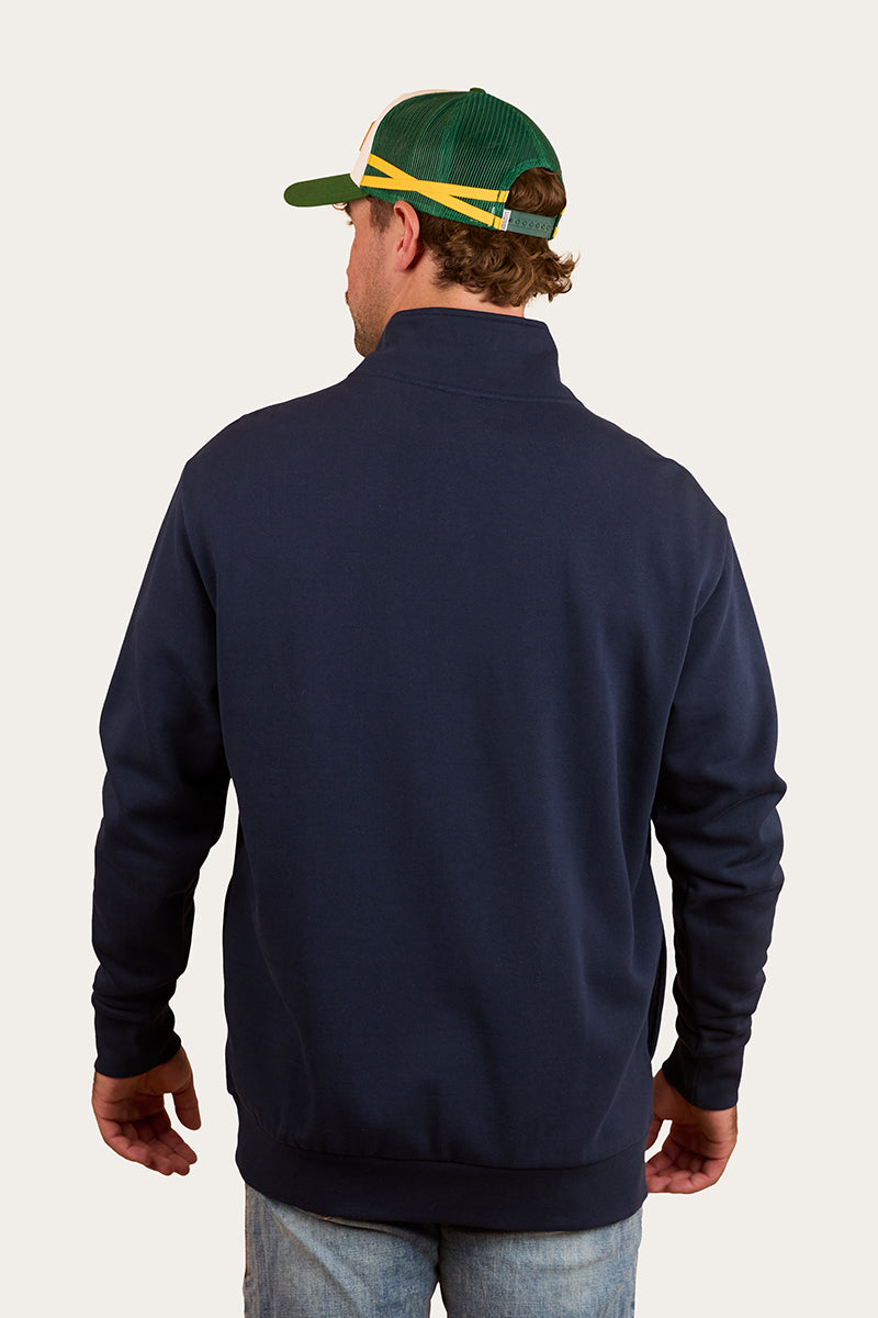 Ringers Western Strand Mens 1/4 Zip Crew - 16