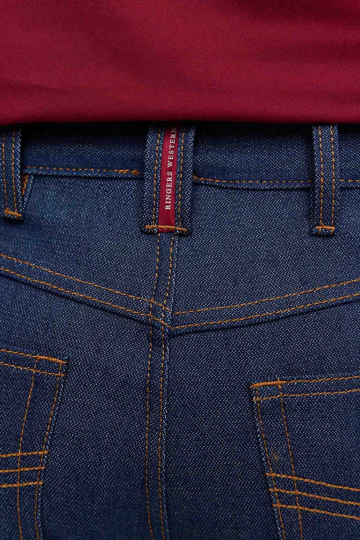 Ringers Western Throw Hands Mens Rigid Slim Cowboy Cut Jean - 3