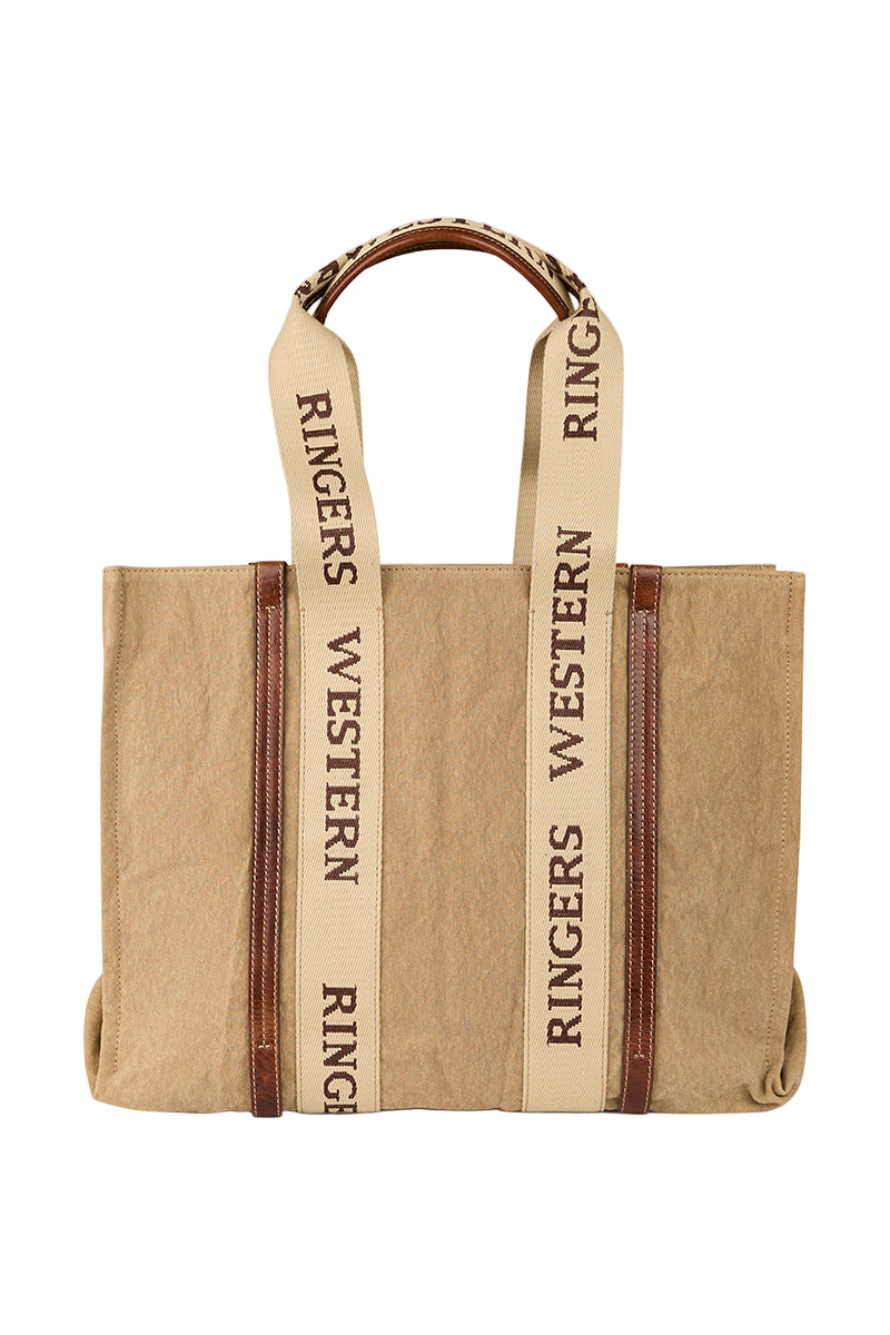 Ringers Western Waxicanvas Tote Shopper - 4