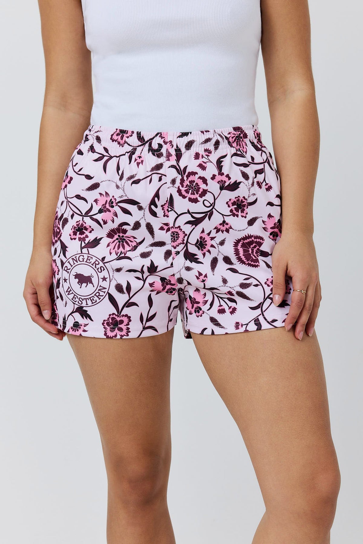 Ringers Western Wild At Heart Unisex Footy Short - Pink