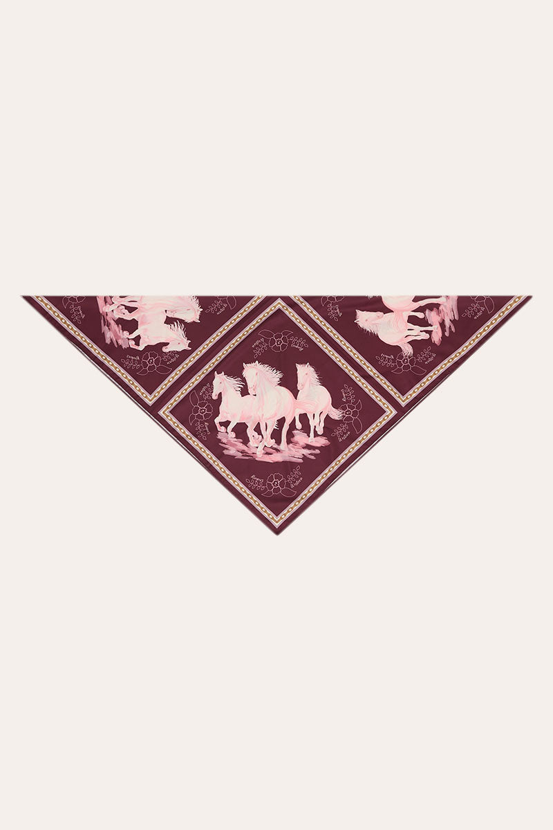 Ringers Western Wildhorses Scarf - Front