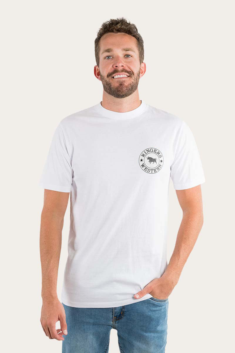 Ringers Western Signature Bull Mens Loose Fit T-Shirt