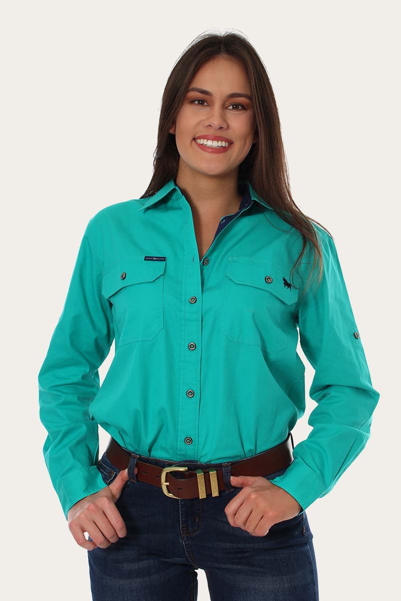 Ringers Western Pentecost River Womens Full Button Work Shirt