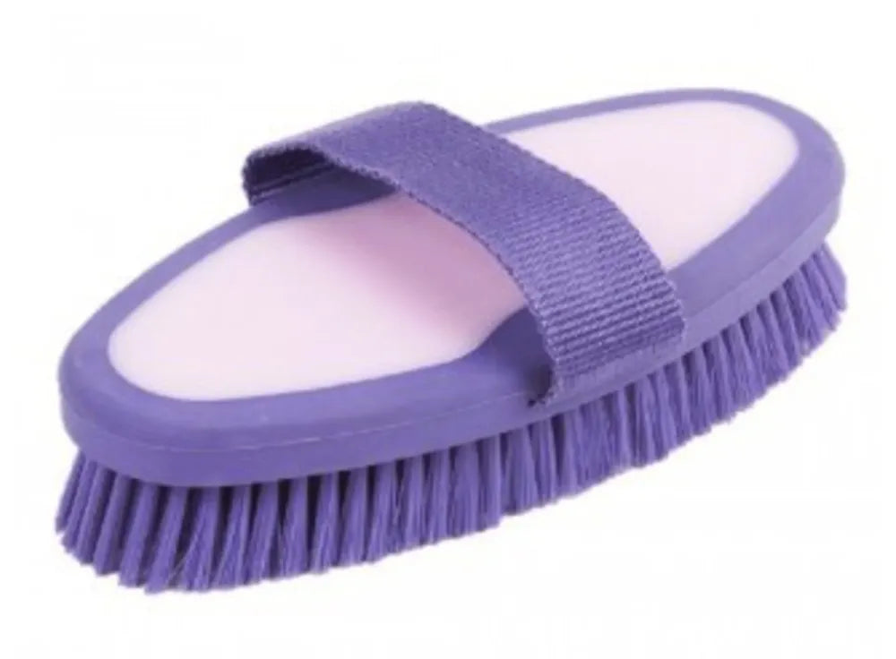 Roma Two Tone Body Brush - Purple