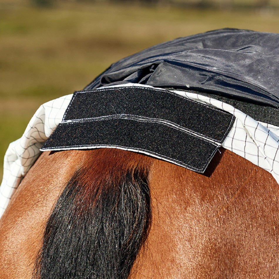 Saxon Kool Coat Classic Lite Sheet Combo - White Black Tail