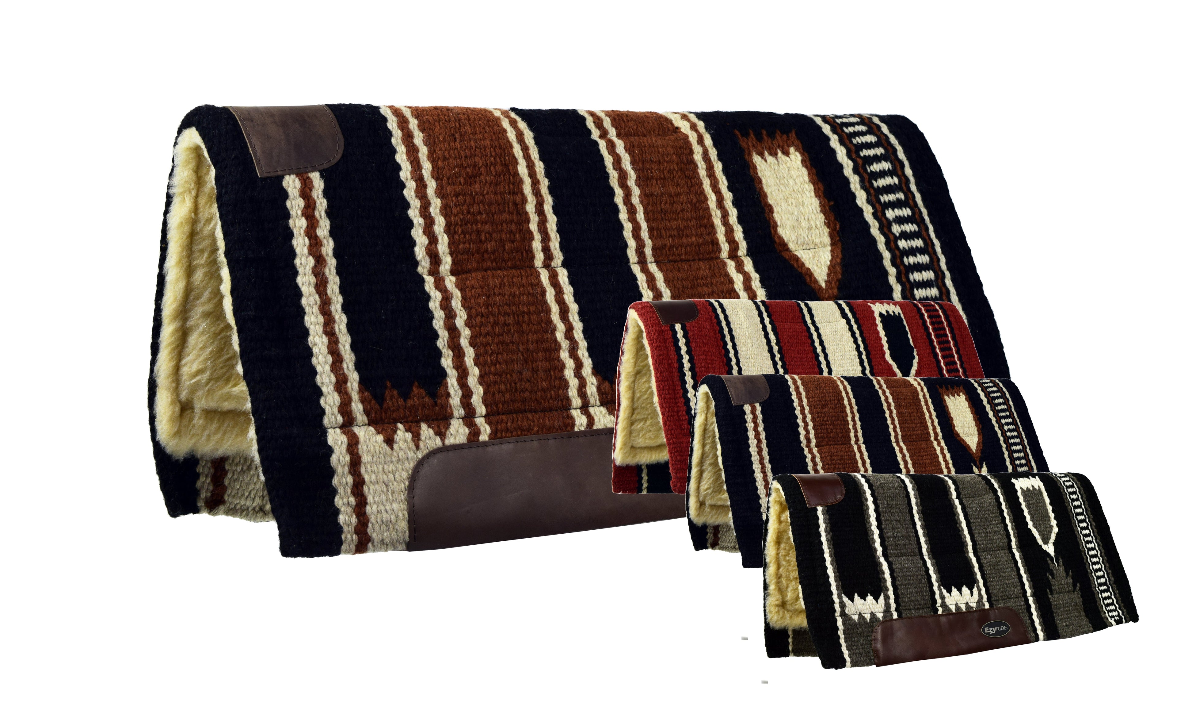 Ezy Ride Wool Show Pad with Fleece