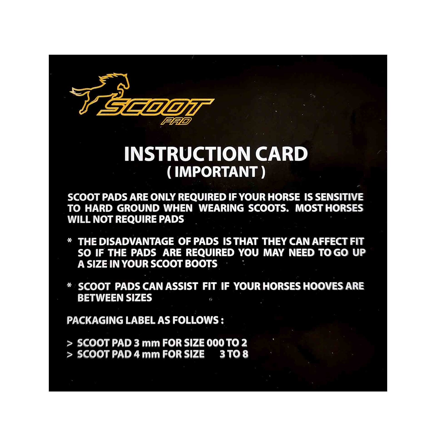 Scootboot Standard Pads (TPU)