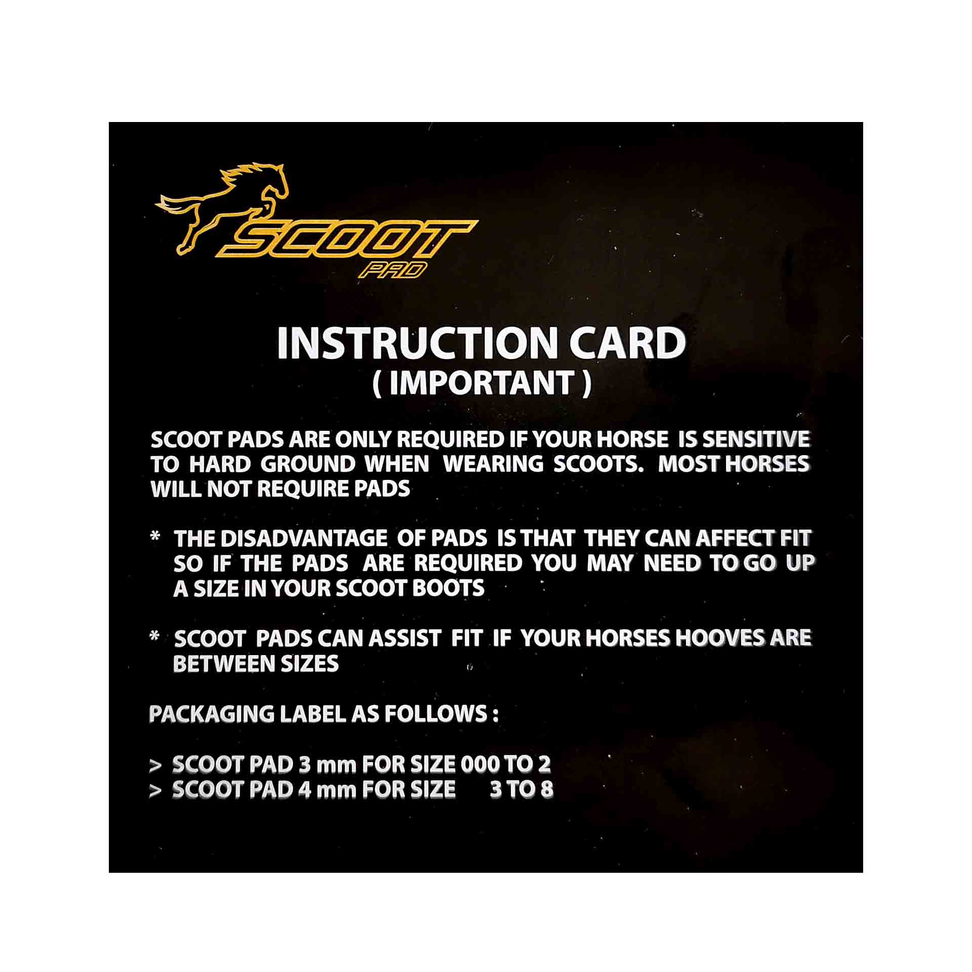 Scootboot Standard Pads (TPU)