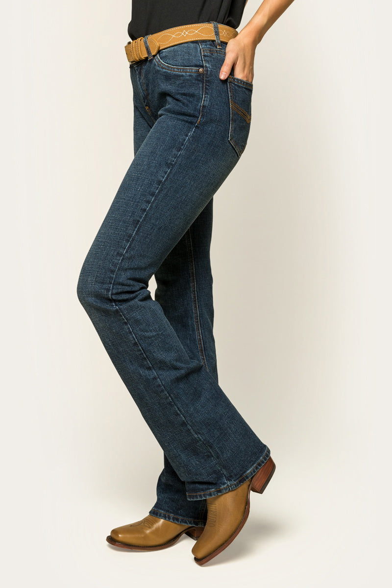 Ringers Western Megan Womens Low-Rise Bootleg Jeans