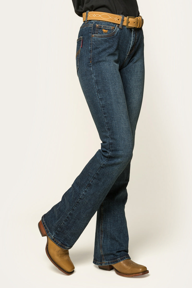 Ringers Western Megan Womens Low-Rise Bootleg Jeans