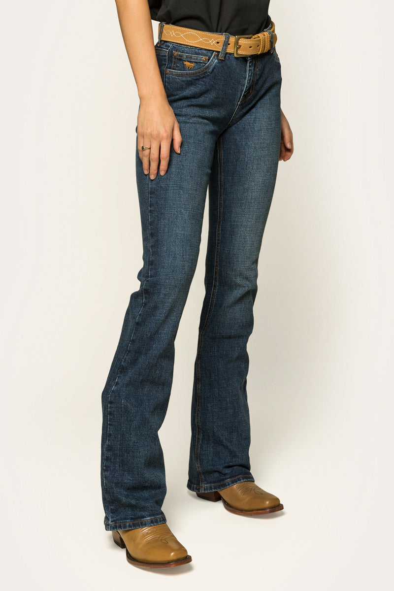 Ringers Western Megan Womens Low-Rise Bootleg Jeans