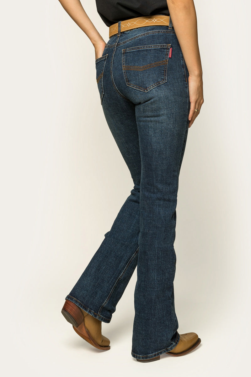 Ringers Western Megan Womens Low-Rise Bootleg Jeans