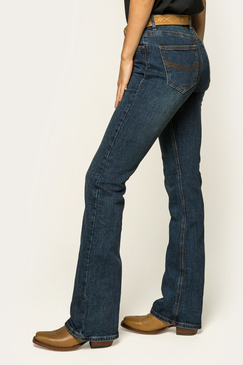 Ringers Western Megan Womens Low-Rise Bootleg Jeans