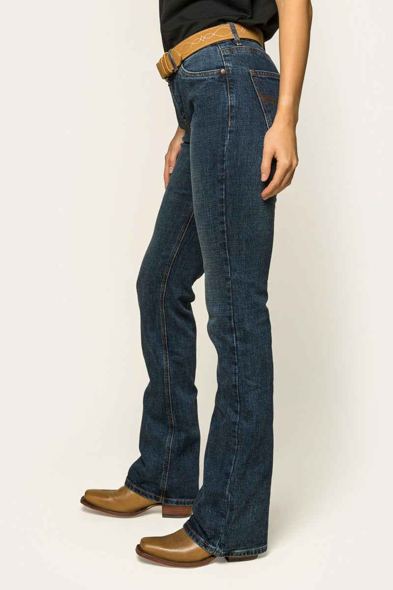 Ringers Western Megan Womens Low-Rise Bootleg Jeans