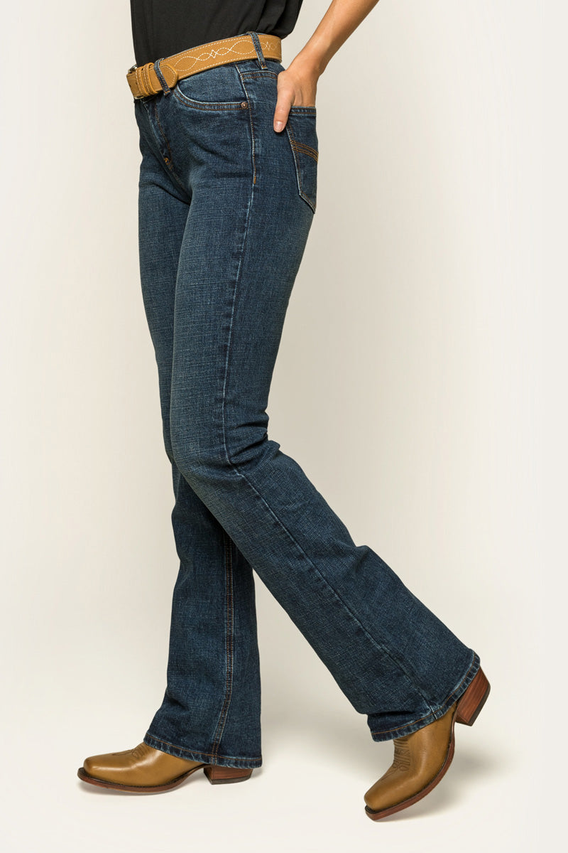 Ringers Western Megan Womens Low-Rise Bootleg Jeans