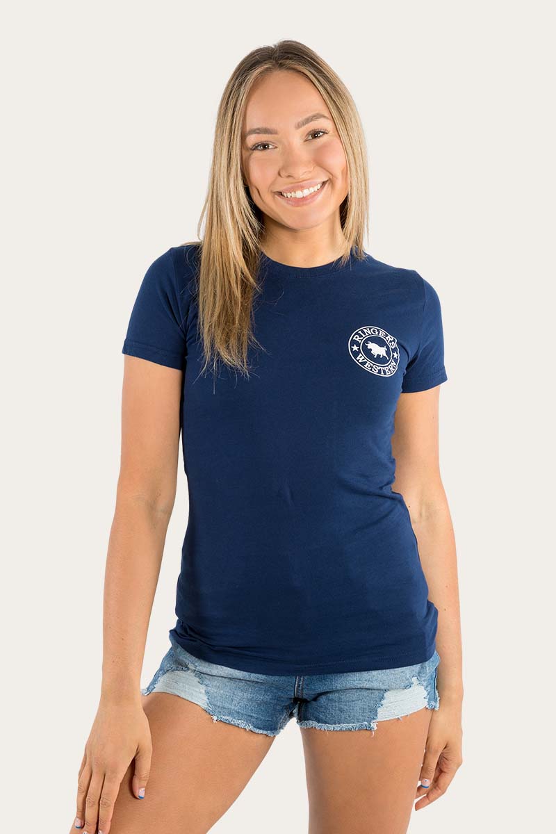 Ringers Western Signature Bull Womens Classic Fit T-Shirt - 10