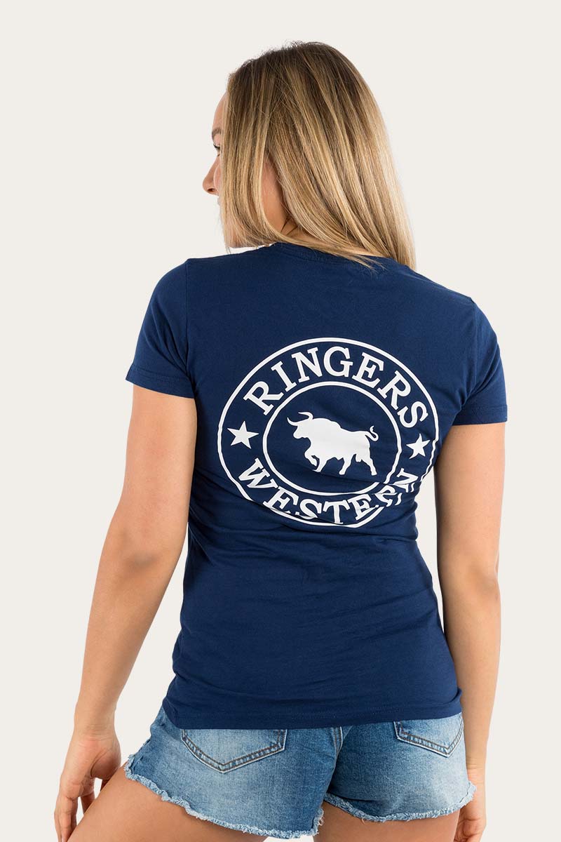 Ringers Western Signature Bull Womens Classic Fit T-Shirt - 13