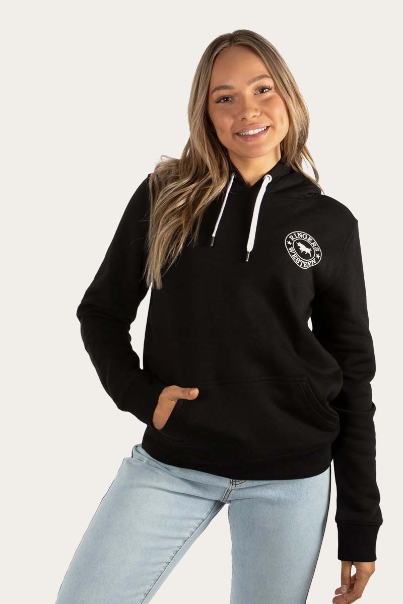 Ringers Western Signature Bull Womens Pullover Hoodie