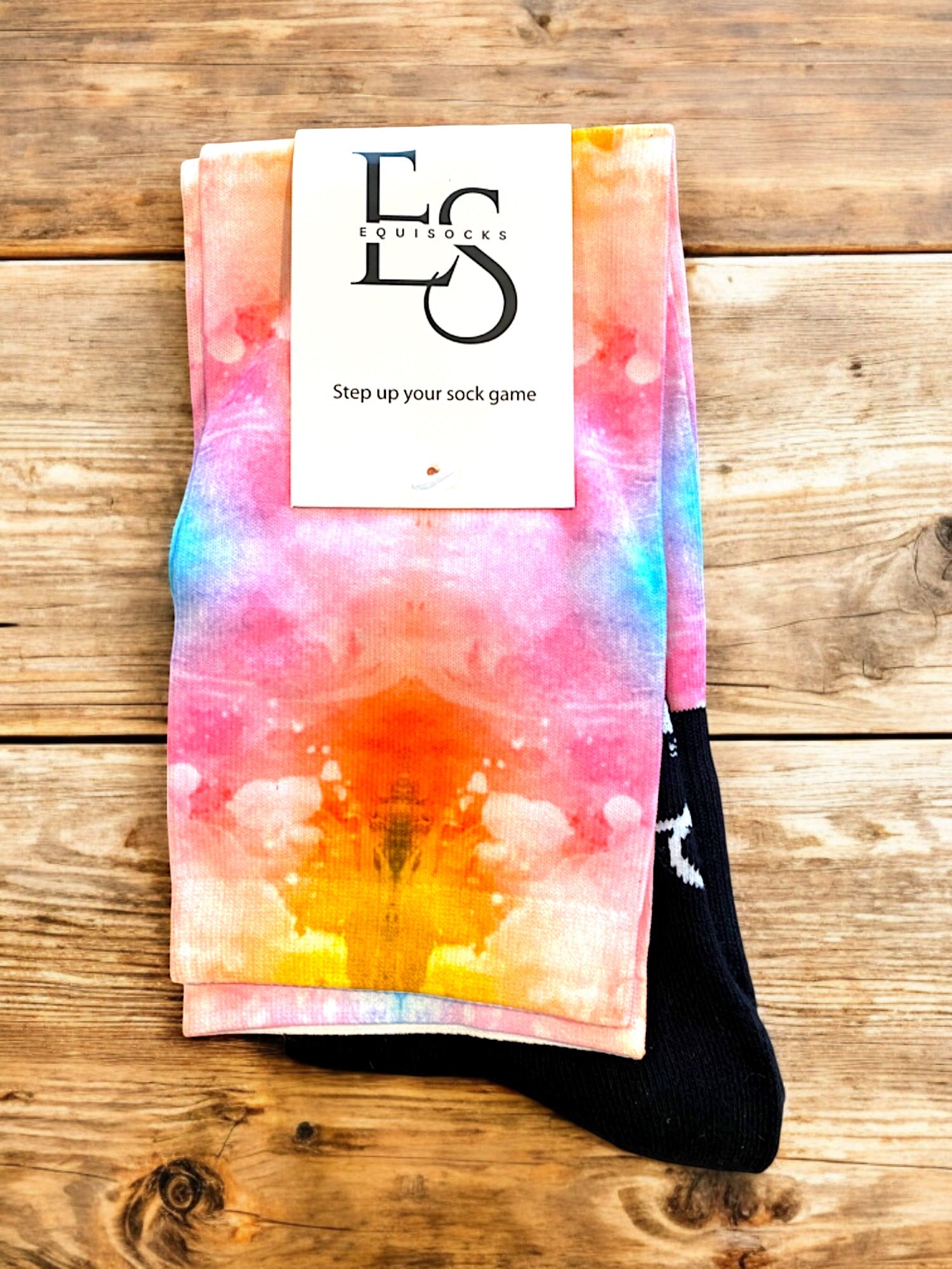 Equisocks Watercolour Diamond Socks